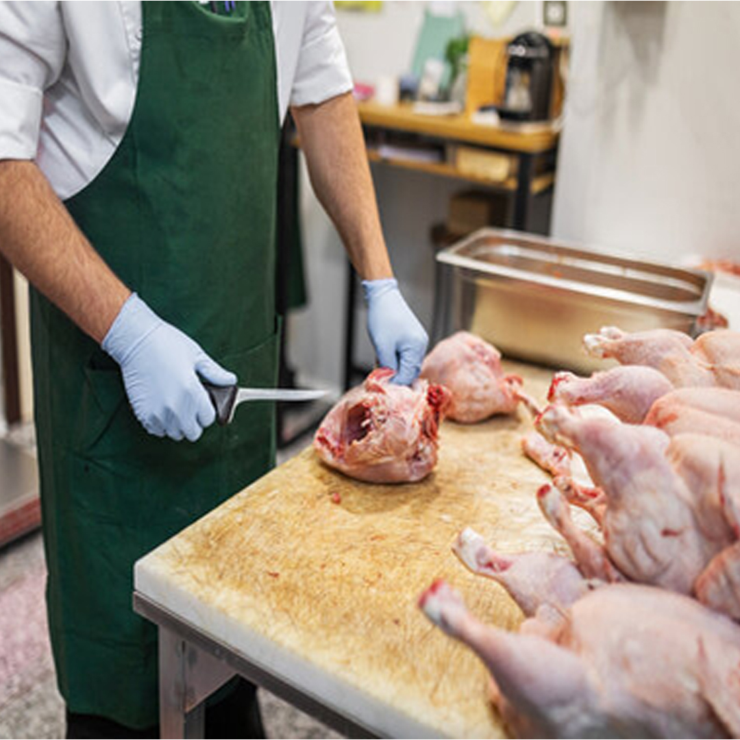 Chicken — whole birds and portions